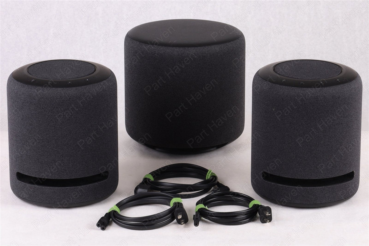 Amazon Echo Studio Smart Speakers Stereo Pair with Studio Subwoofer