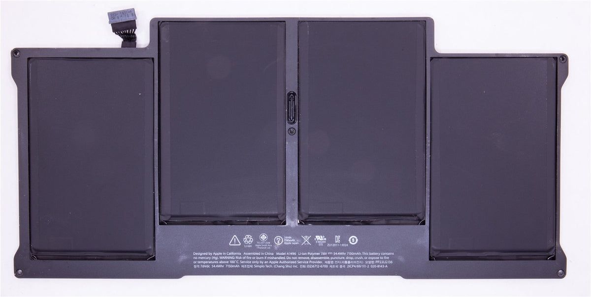 Genuine Apple Battery 13" MacBook Air Mid 2013 A1496 7150mAh 100-200 Cycles