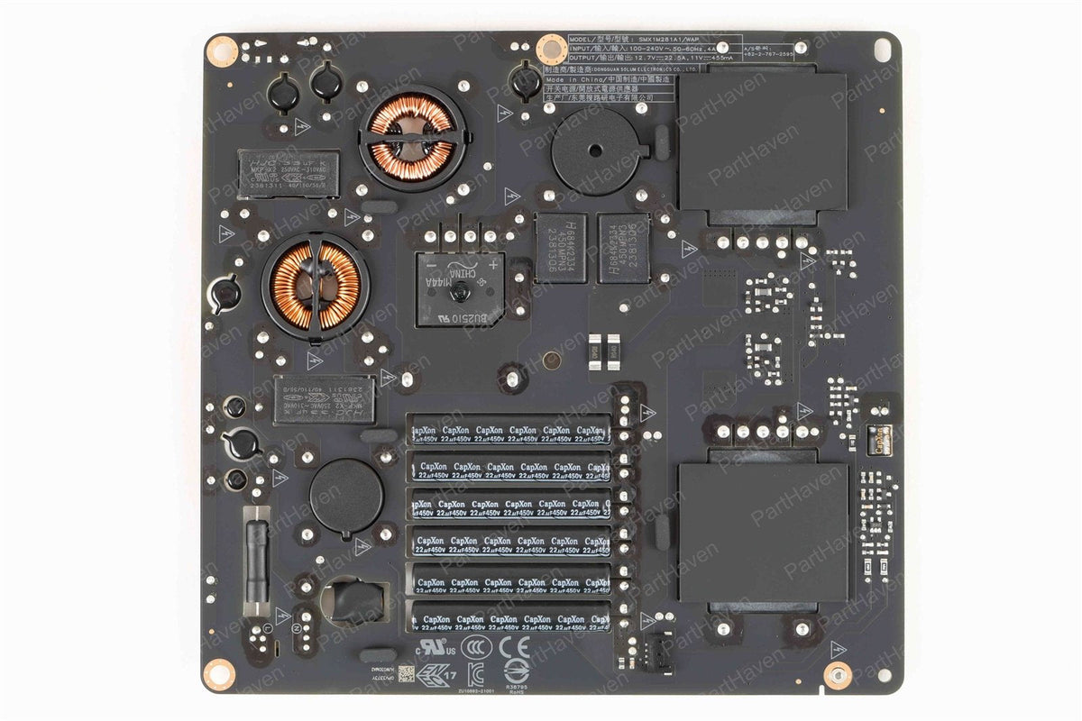 Apple 27&quot; 5k Studio Display Power Supply Boards + Adhesive Strips, Cutting Wheel