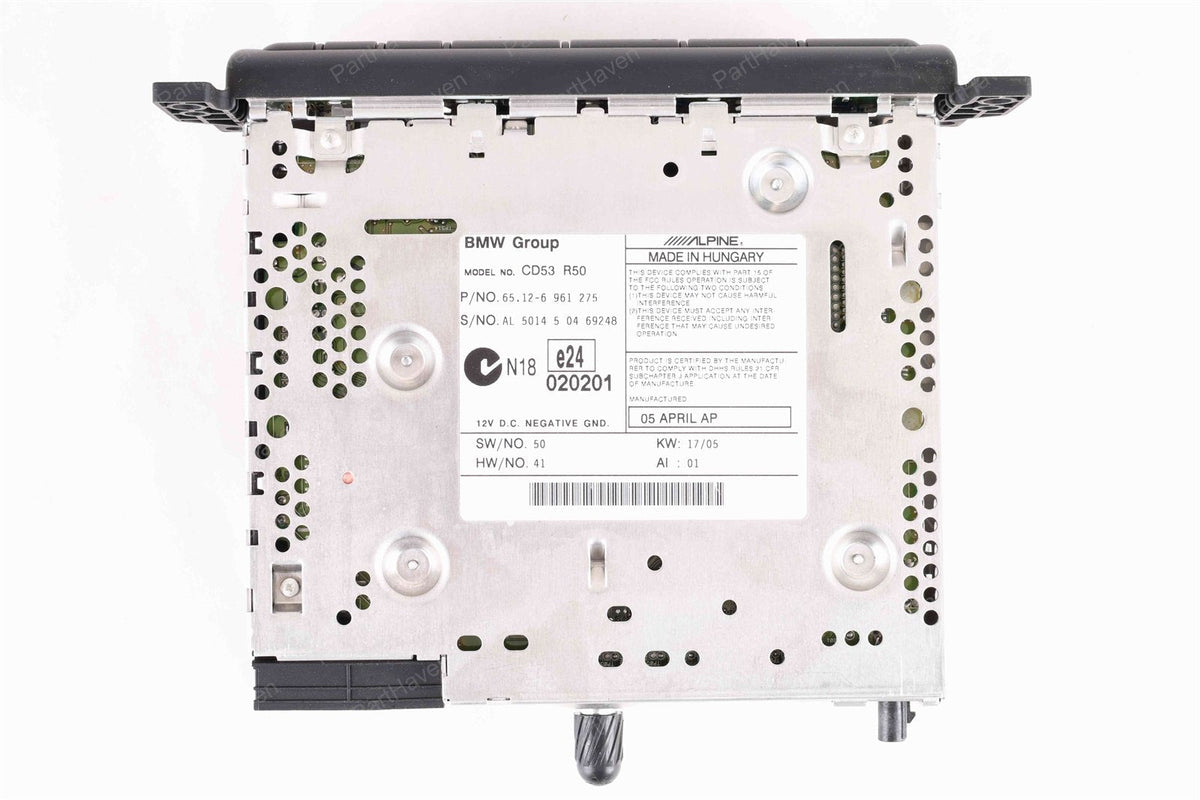 2002-2006 MINI COOPER CD RADIO STEREO || CD53 R50 R52 R53 by Alpine