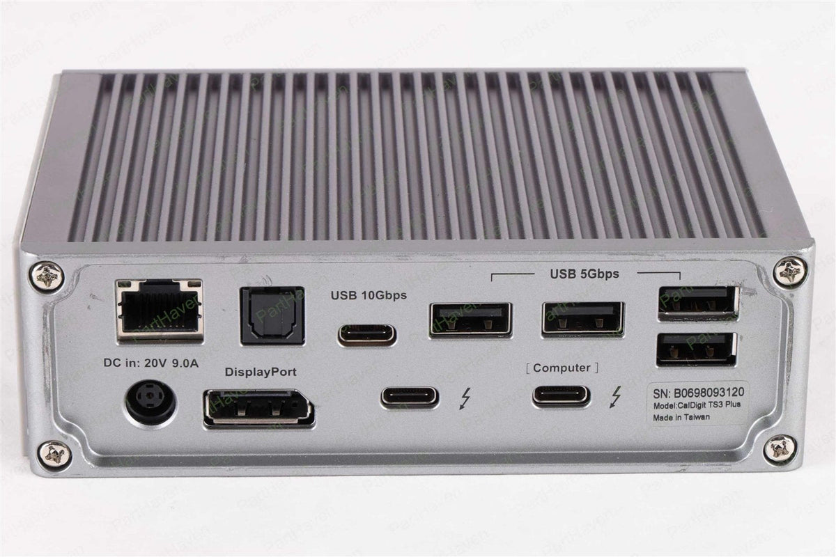 CalDigit TS3 Plus Thunderbolt 3 Docking Station with 180W Power Supply