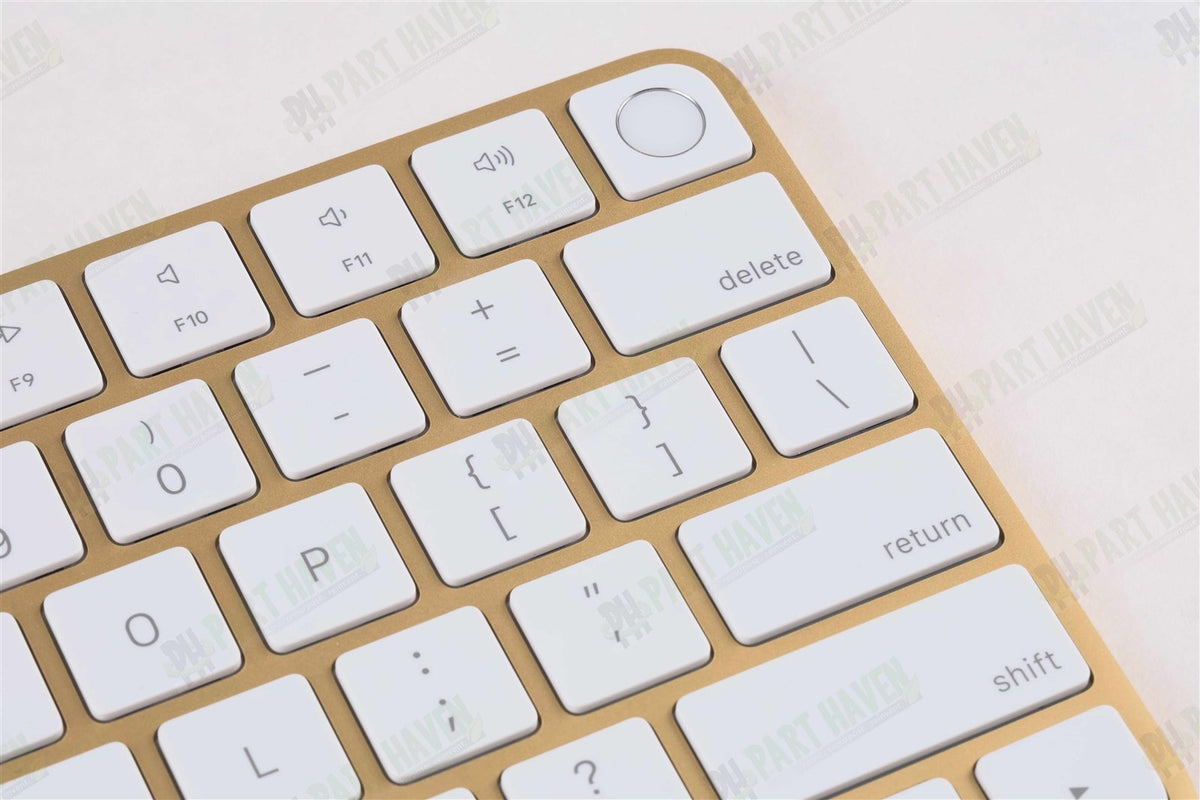 New Yellow Apple Magic Keyboard W/Touch ID | Compact Layout | A2449 | Lightning