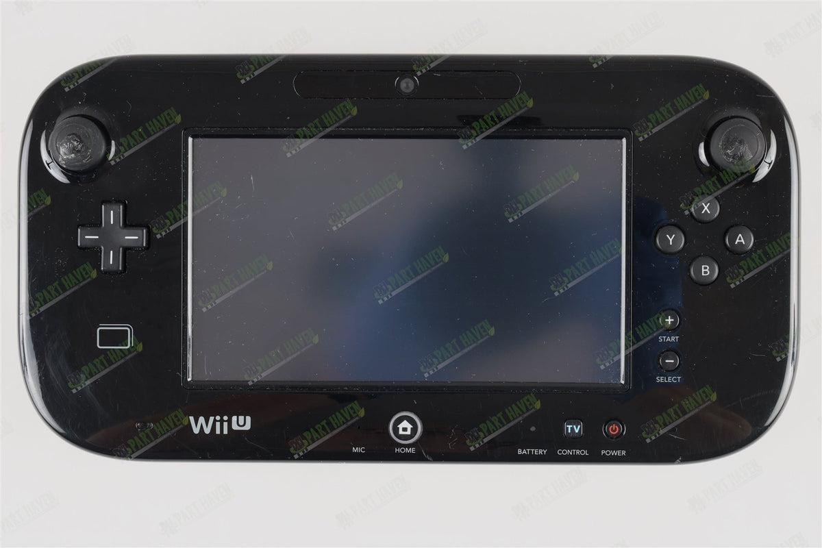 Nintendo Wii U 32GB Console Deluxe Set - Black || No charging Cable for Handheld