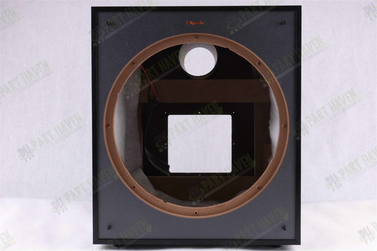 Klipsch || 12" Subwoofer Cabinet || Empty || Cloth Grate Included || R-120SWI