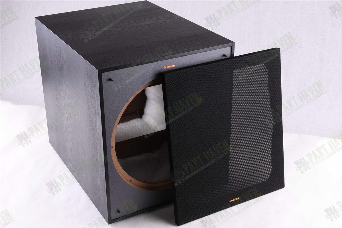 Klipsch || 12" Subwoofer Cabinet || Empty || Cloth Grate Included || R-120SWI
