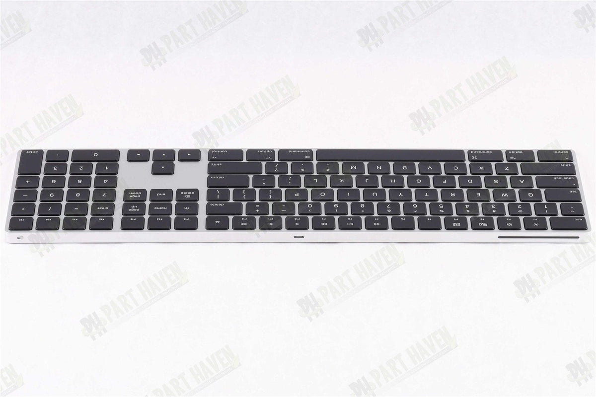 Apple Magic Keyboard 2 W/ Numeric Keypad Silver & Black || LightingPort || A1843