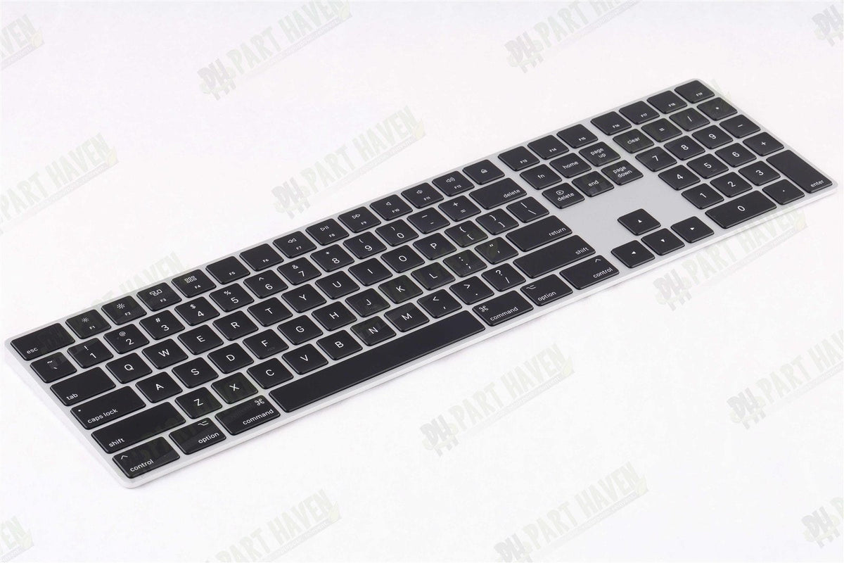 Apple Magic Keyboard 2 W/ Numeric Keypad Silver & Black || LightingPort || A1843