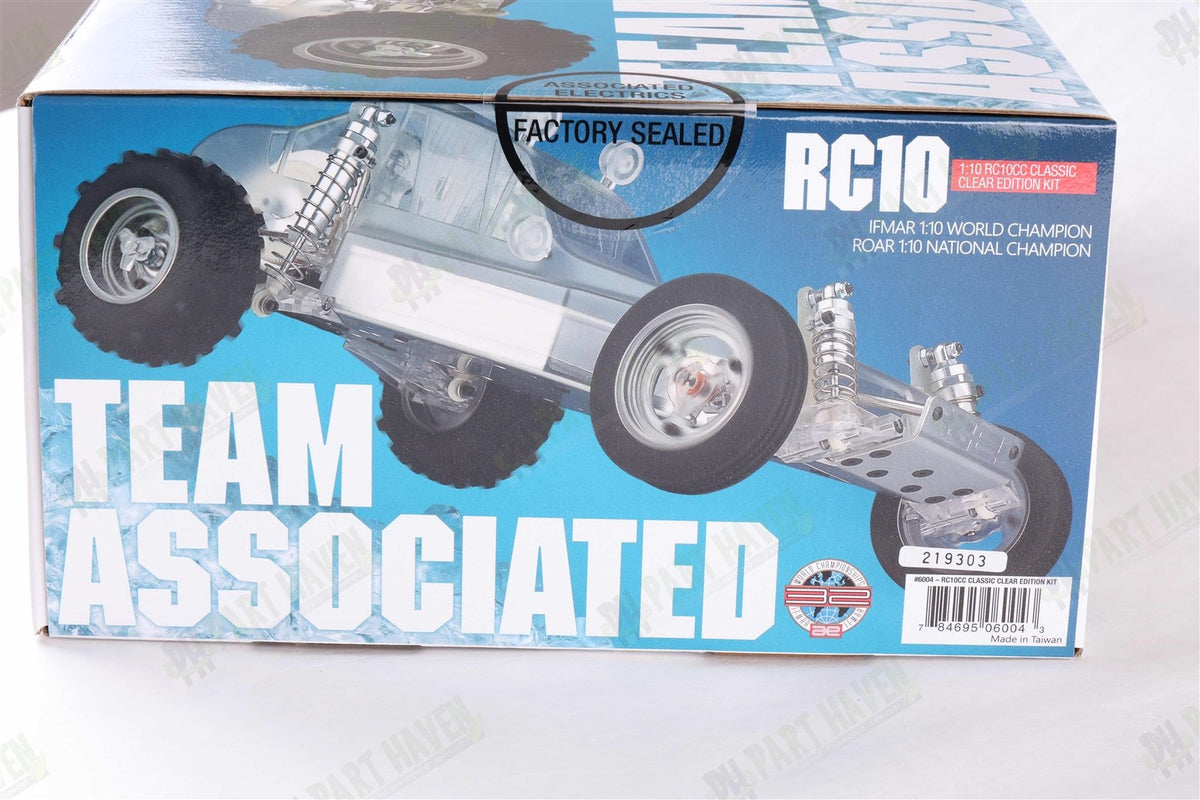 Team Associated RC10CC Classic Clear Complete Kit 6004 - New Sealed