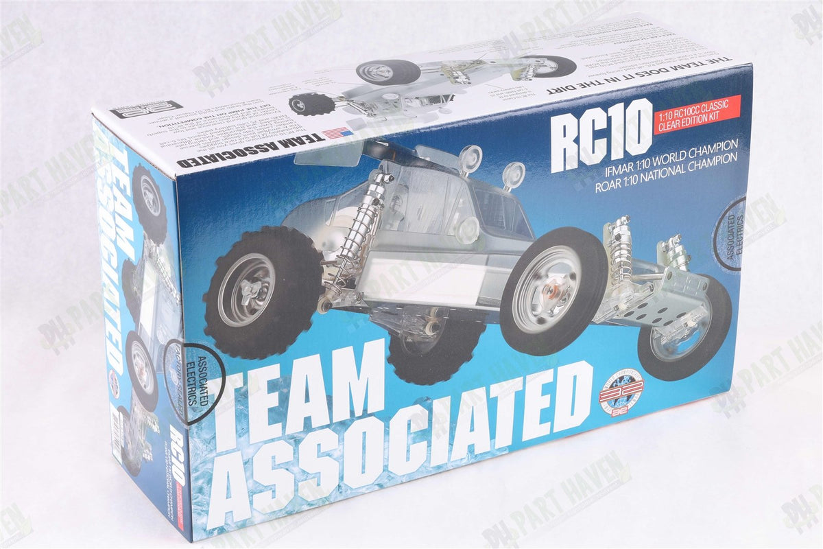 Team Associated RC10CC Classic Clear Complete Kit 6004 - New Sealed
