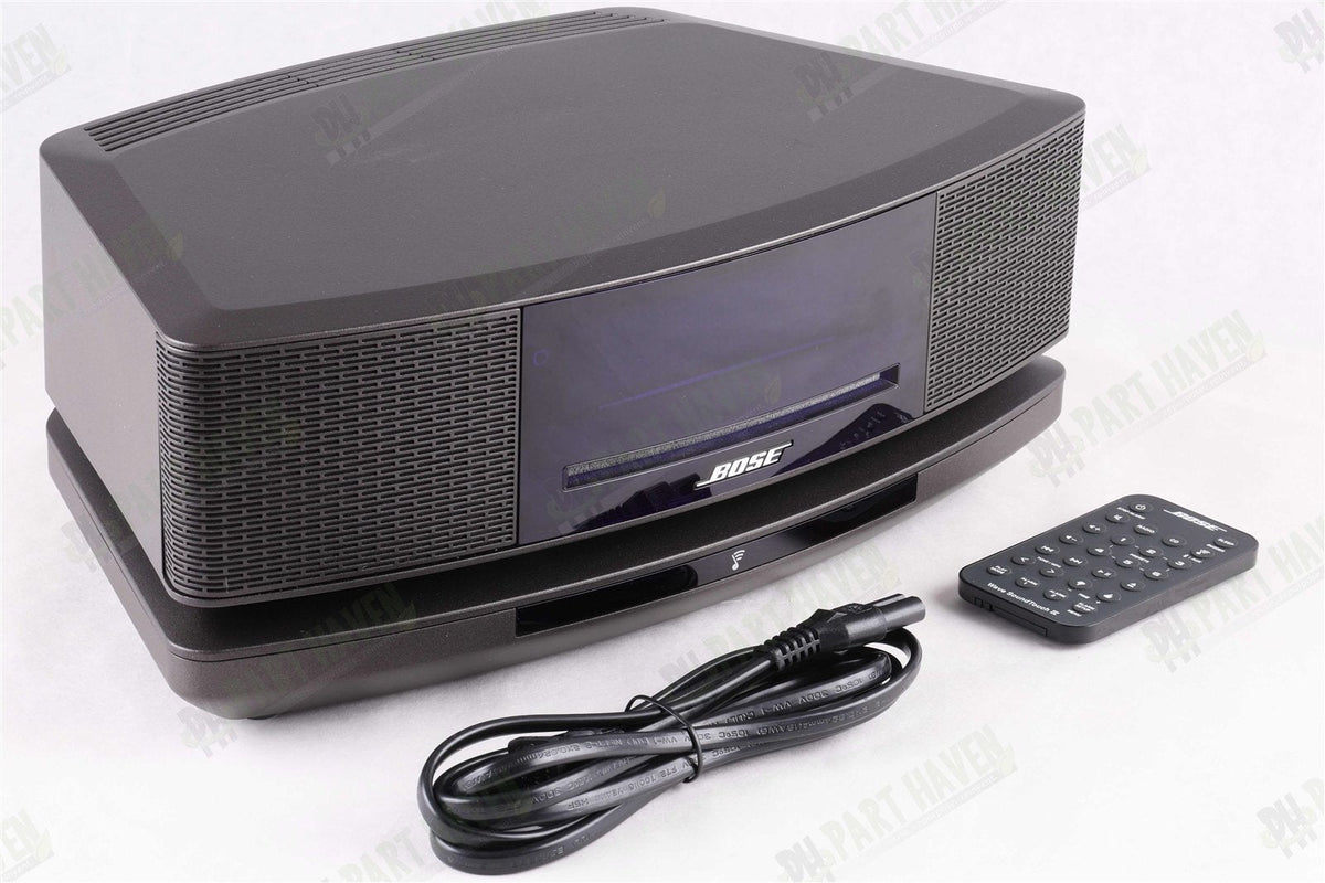 Bose Wave Music System IV CD Player AM/FM Radio 417788-WMS || AirPlay 2 Pedestal