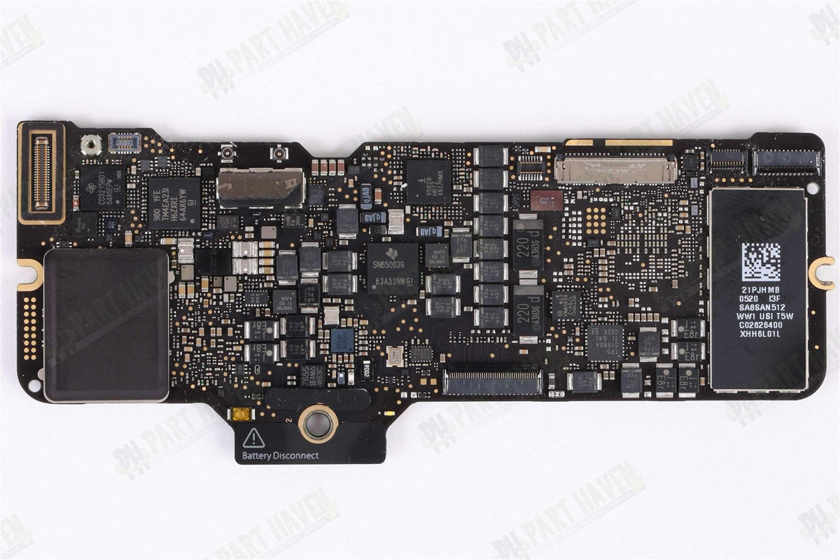 Logic Board || 12" MacBook Early 2016 A1534 || 1.2 GHz Core m5 8GB RAM 512GB SSD