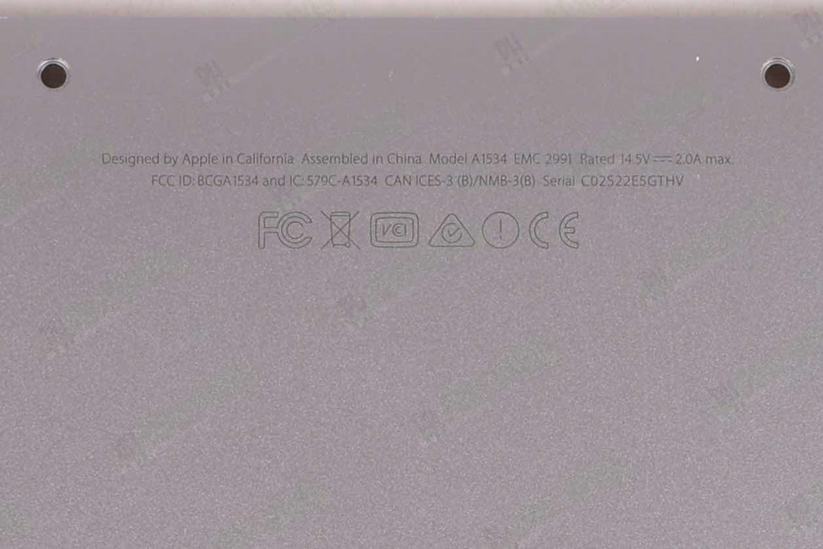 Bottom Case Battery | 12&quot; MacBook Early 2016 A1534 | 300-500 Cycles | Space Gray