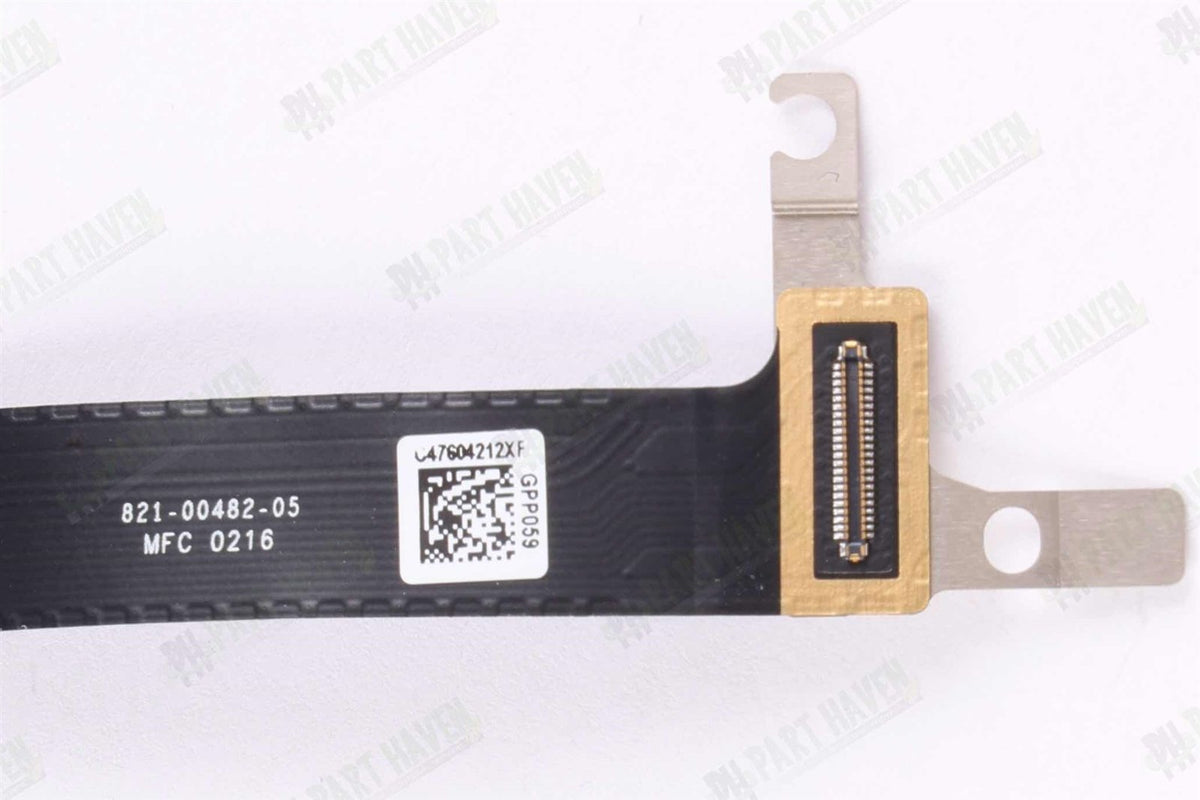 I/O Board & Flex Cable || 12" MacBook Early 2016 A1534 || USB-C || 821-00482