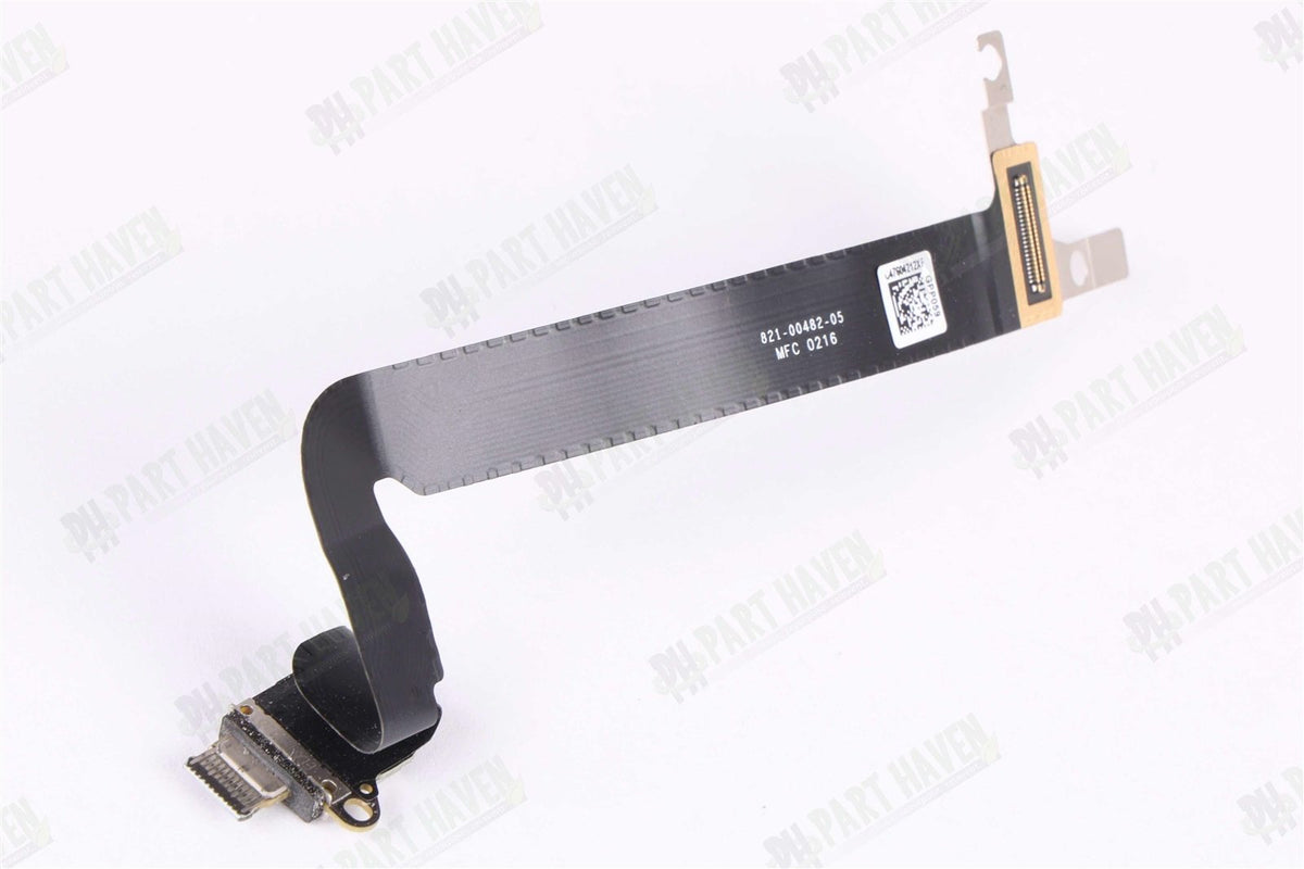 I/O Board & Flex Cable || 12" MacBook Early 2016 A1534 || USB-C || 821-00482