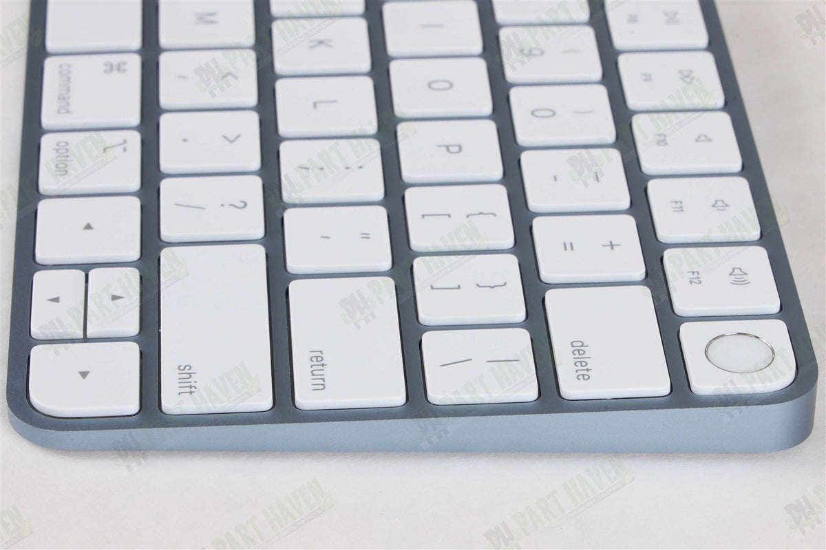 Bad Battery- Blue Apple Magic Keyboard W/Touch ID Compact Layout A2449 Lightning