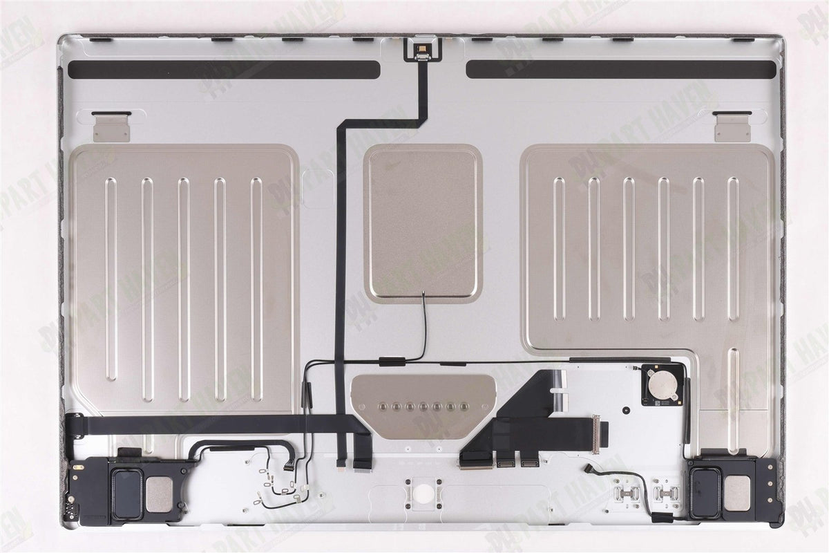 Silver iMac 24" A2873 2023 Case Back Rear Housing Power Button Speakers 4 Ports