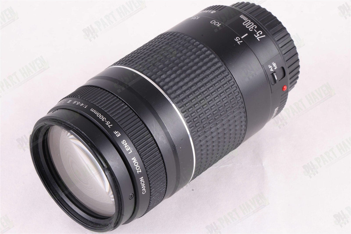 Canon EF 75-300mm f/4-5.6 III Telephoto Zoom DSLR Camera Lens