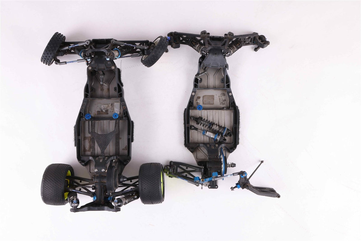 2x Team Associated RC10B5M - One Complete One In Pieces -Plus box of parts