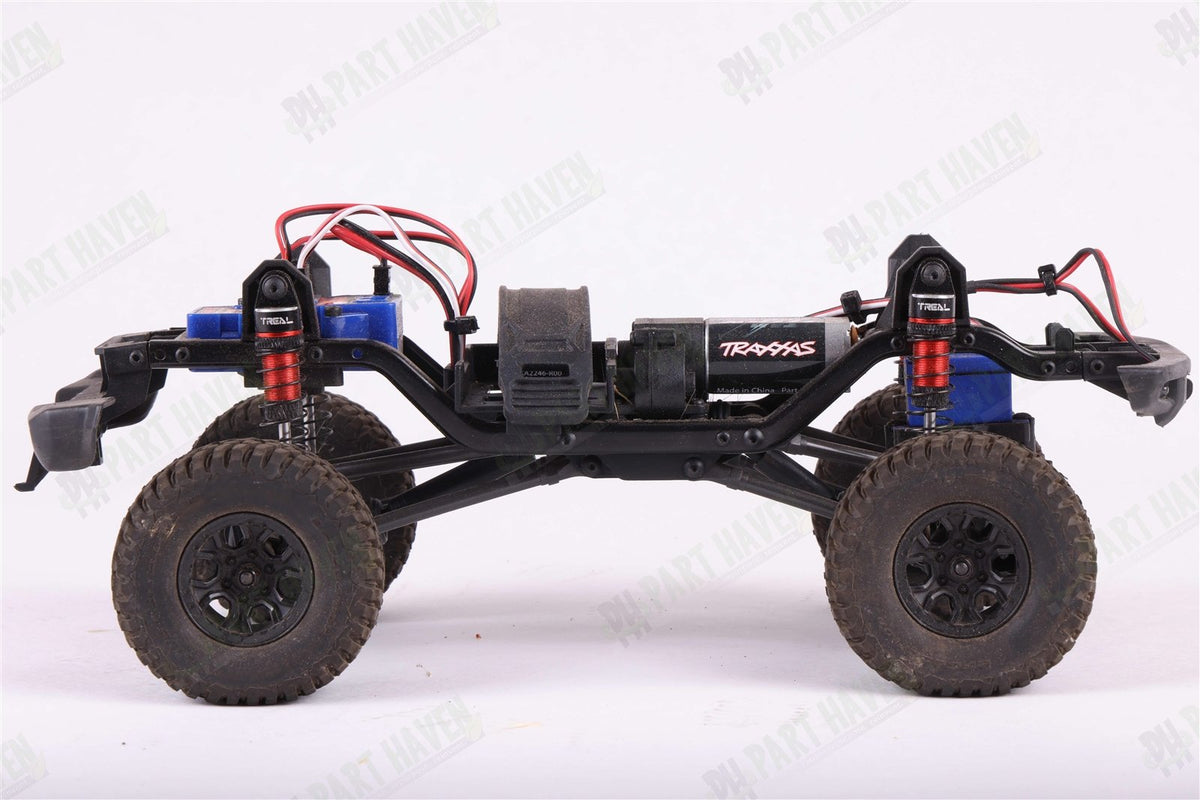 Traxxas 1/18 TRX-4M Crawler White Bronco Upgraded Light Kit & Aluminum Shocks