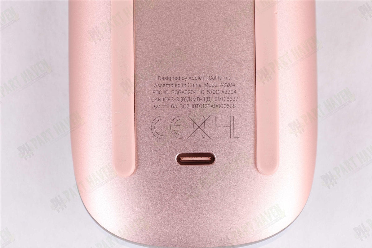 Apple USB-C Desk Set in Pink Magic Keyboard W/Touch ID Magic Mouse Braided Cable