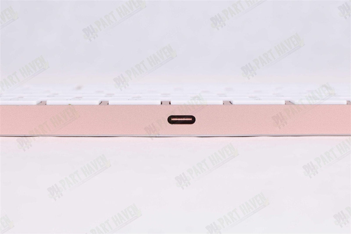 Apple USB-C Desk Set in Pink Magic Keyboard W/Touch ID Magic Mouse Braided Cable