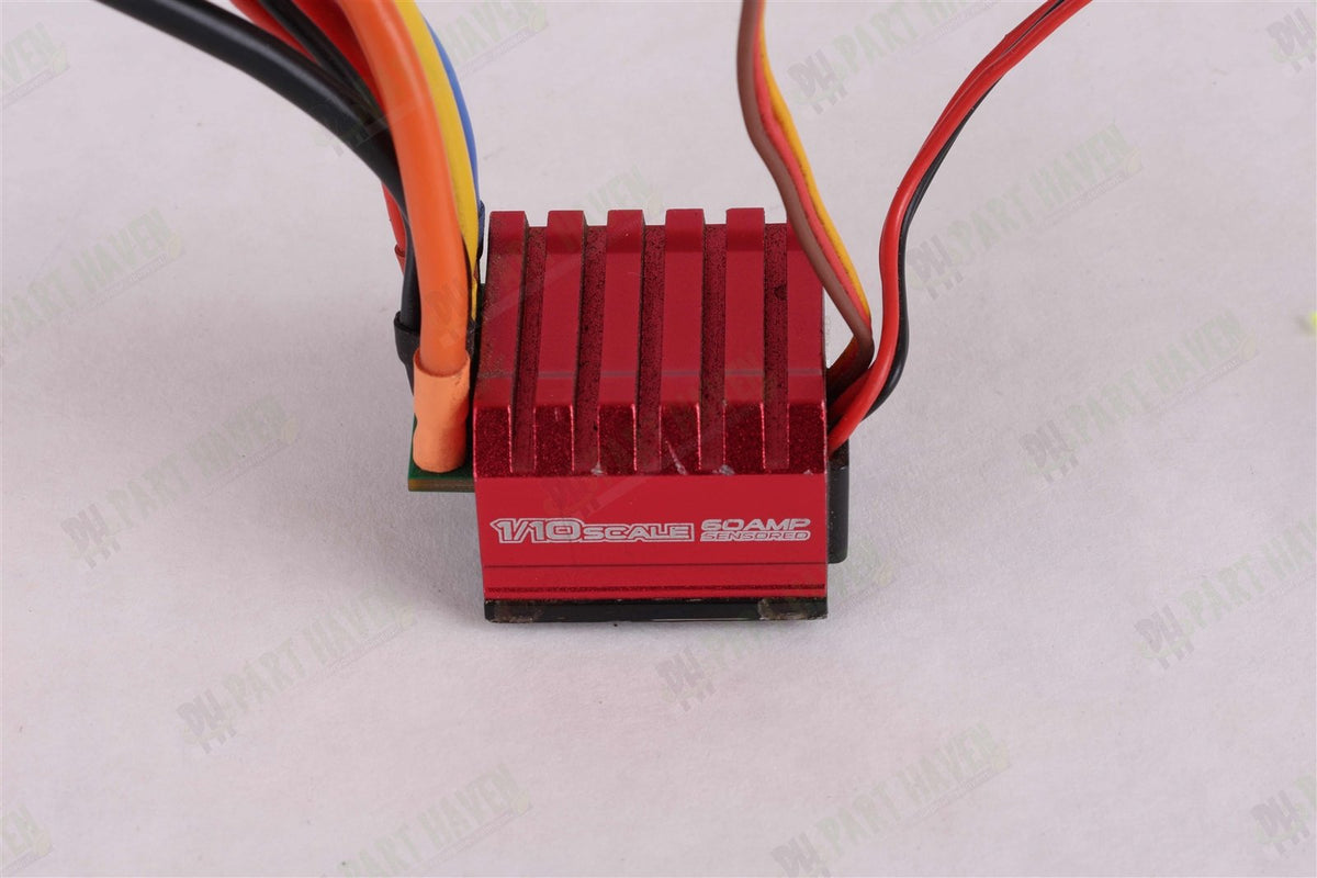 AS-IS TrackStar Sportsman 60A 1/10th Scale Sensored Brushless Car ESC