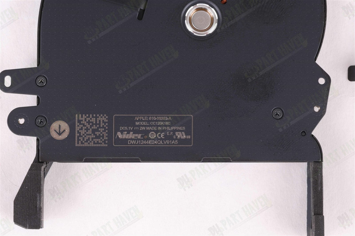 Case Fan Set Left & Right || 16" Apple MacBook Pro 2019 A2141 || MVVM2LL/A