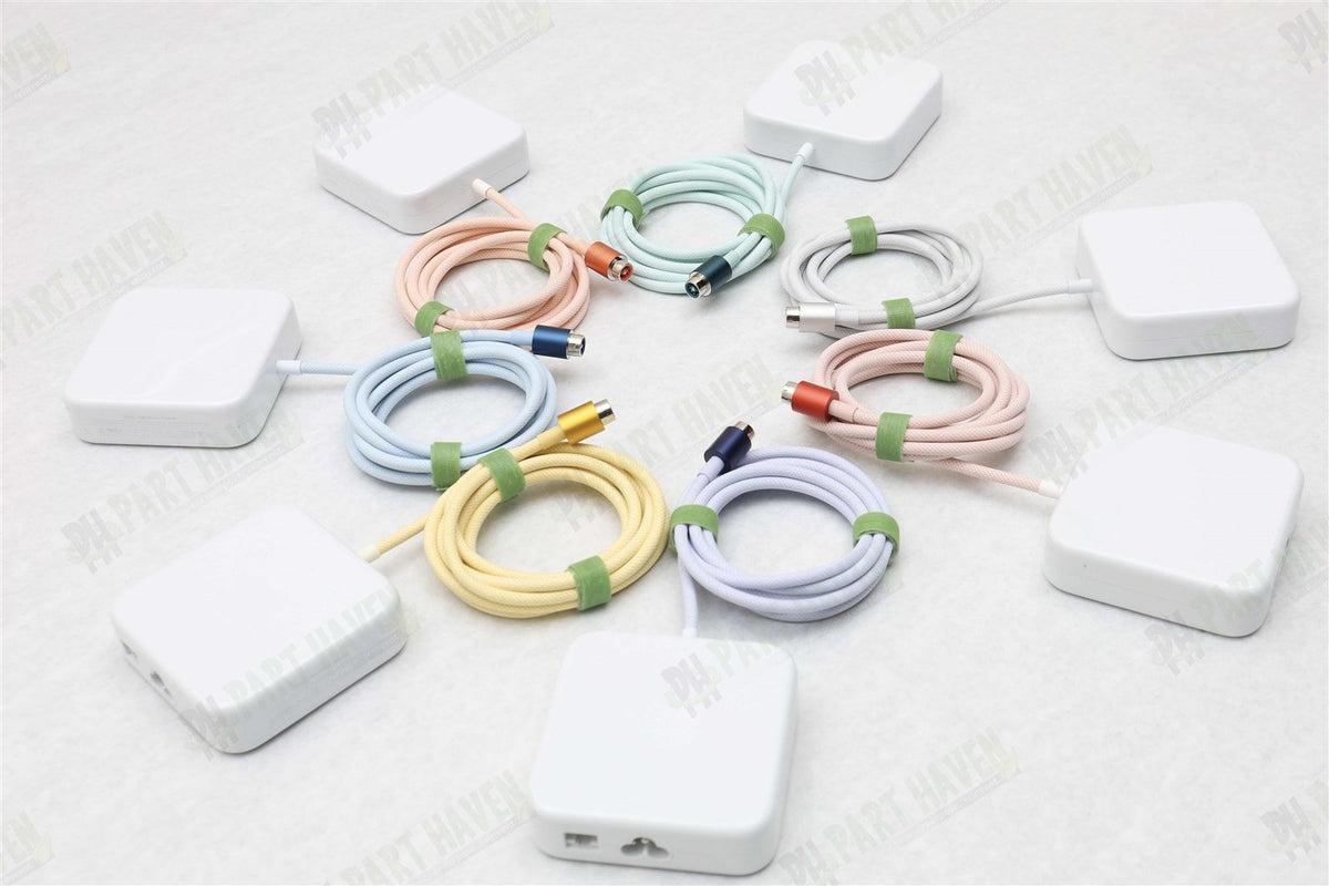 Random Color || Apple iMac 24" M4 M3 M1 Power Adapter W/ Ethernet & Wall Plug