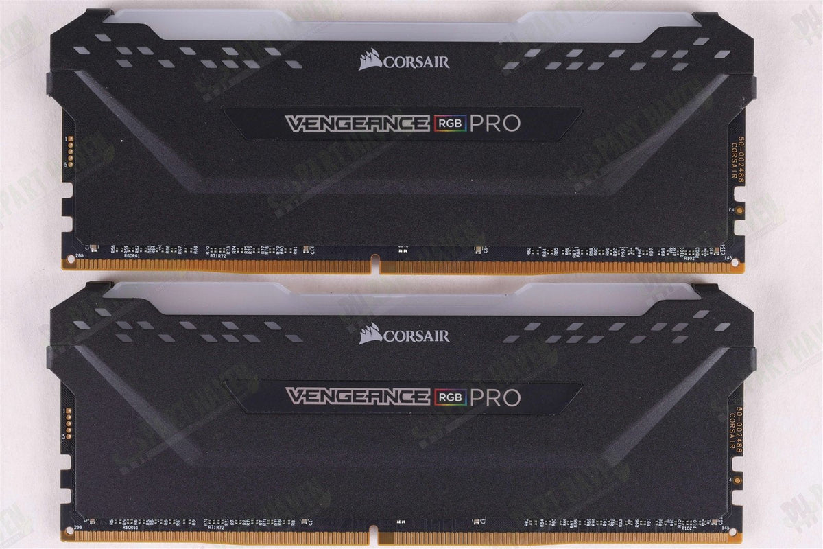 CORSAIR VENGEANCE RGB PRO 32GB (2 x 16GB) DDR4 DRAM 3200MHz C16 Memory Kit