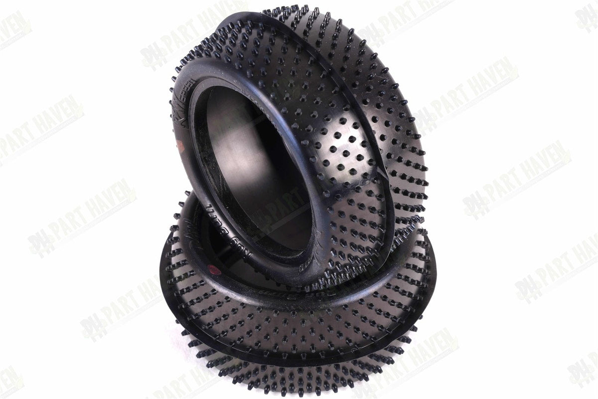 4 New sets - RawSpeed Rug Burn Medium Compound (Red) 1/10 Buggy Rear Carpet Tire