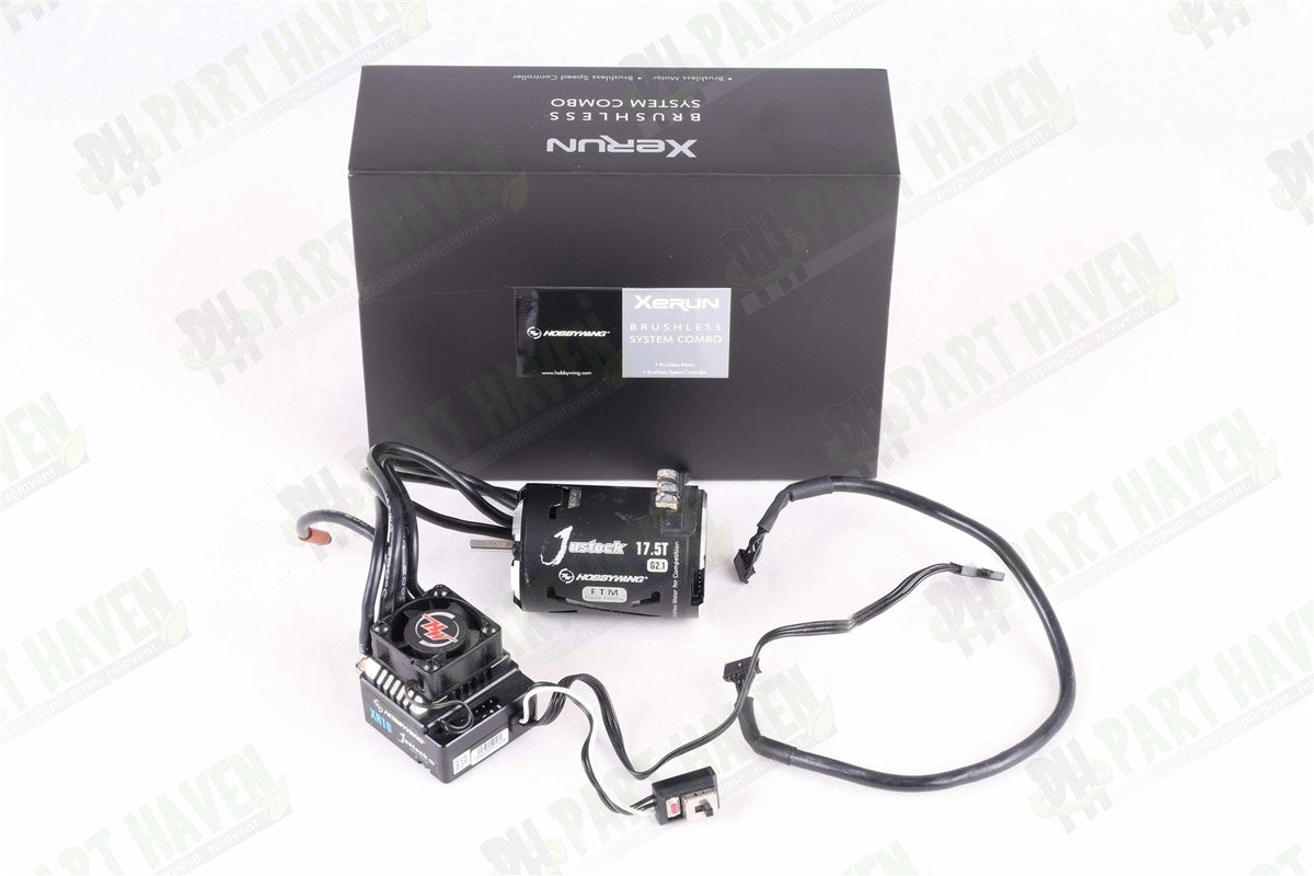 Hobbywing XR10 Justock G3S Combo- 17.5 Brushless G2.1 Motor & Juststock G3S ESC