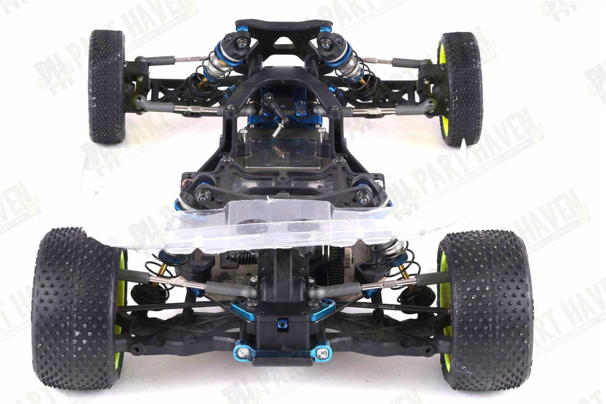 Team Associated RC10 Team Car 6034 || CC Silver Chassis || Unpainted Body + Box