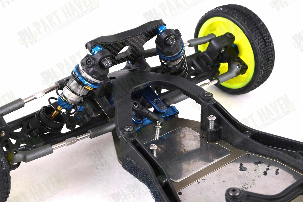 Team Associated RC10 Team Car 6034 || CC Silver Chassis || Unpainted Body + Box