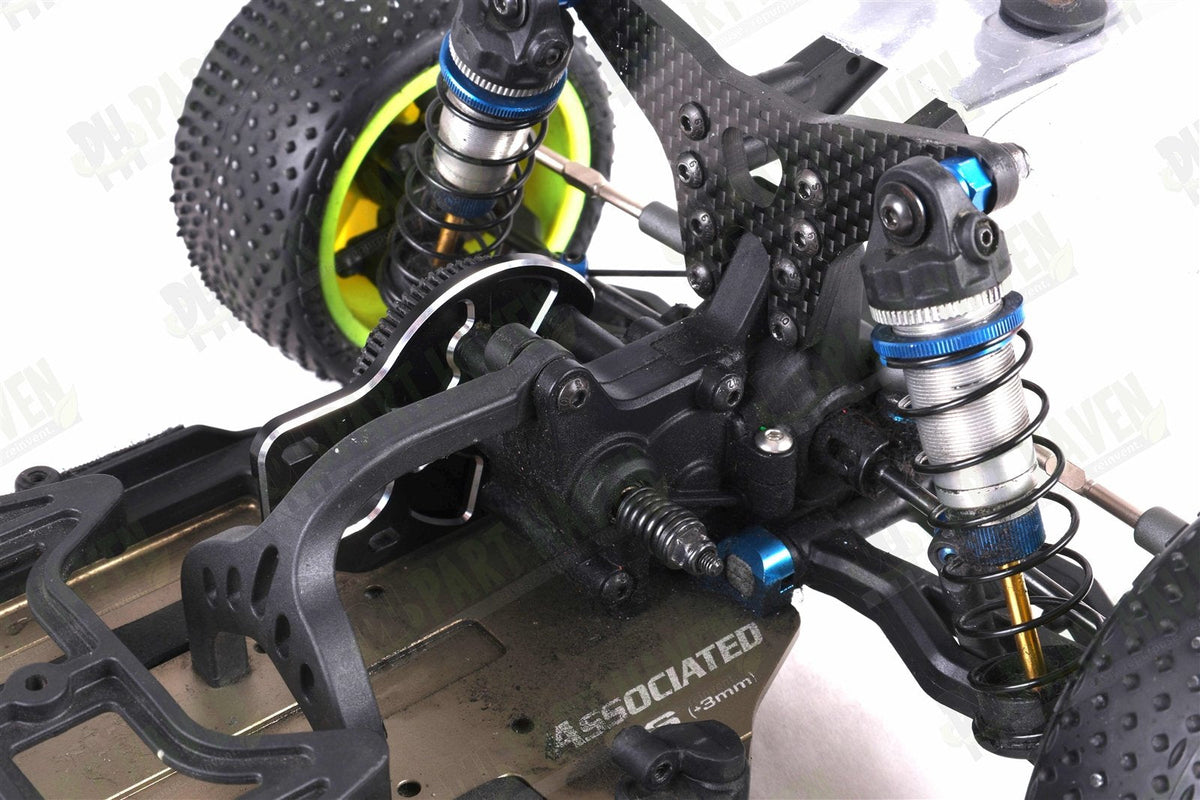 Team Associated RC10 Team Car 6034 || CC Silver Chassis || Unpainted Body + Box