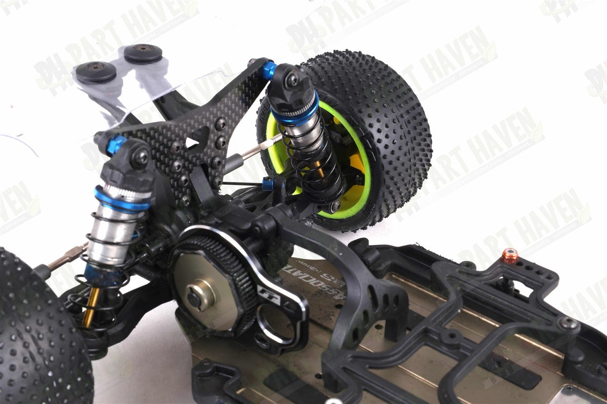 Team Associated RC10 Team Car 6034 || CC Silver Chassis || Unpainted Body + Box
