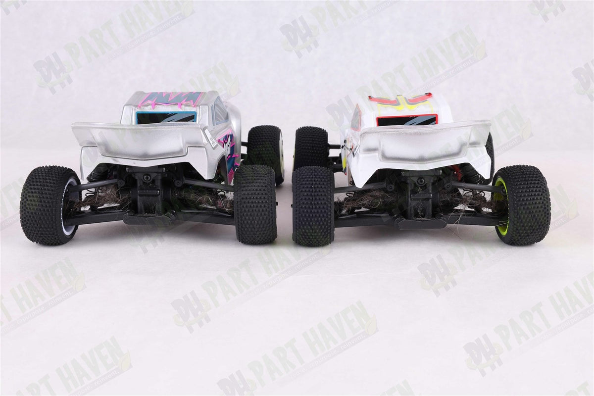 Team Associated RC10 Team Car 6034 || CC Silver Chassis || Unpainted Body + Box