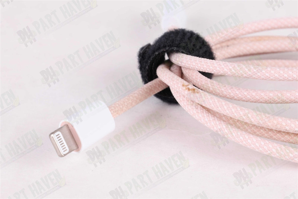Genuine Apple USB-C to Lightning Braided Cable || Pink || Length 1M