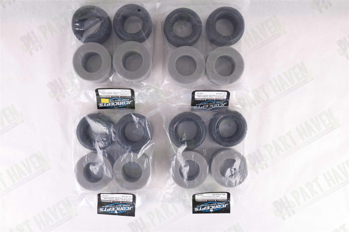 4 New Pairs of JConcepts Tires || 3x Fuzz Bite 1x Swaggers || 1/10 Stadium Truck