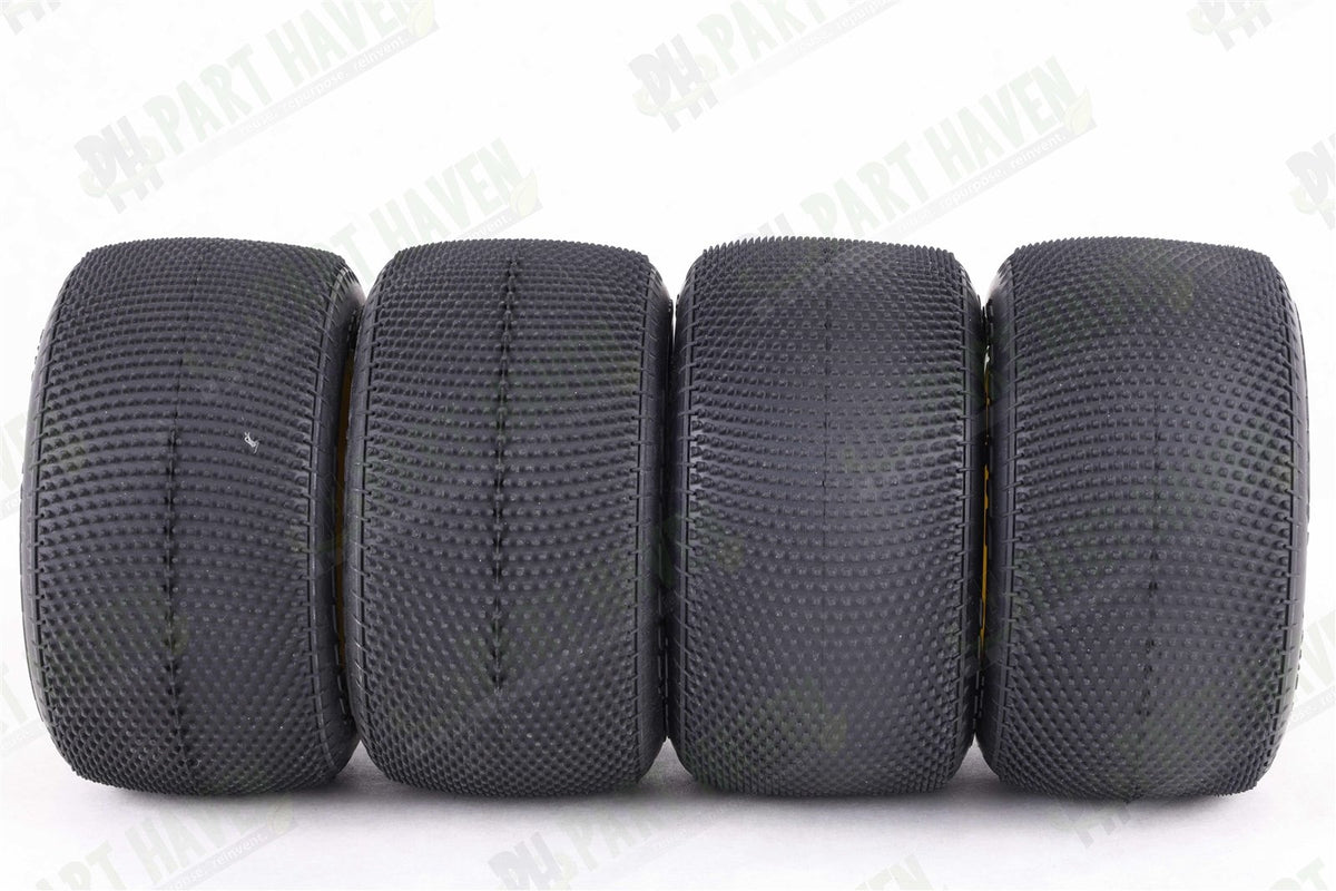 2 Pairs Mounted || JConcepts Fuzz Bite Pink 2.2 Inch Truck tires 3191-010 ||Set1