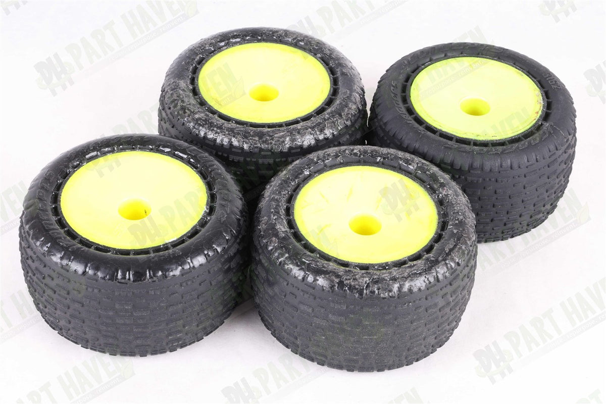 2 Pairs Mounted || JConcepts Swaggers Pink 2.2 Inch Truck tires 3162-010 ||Set2