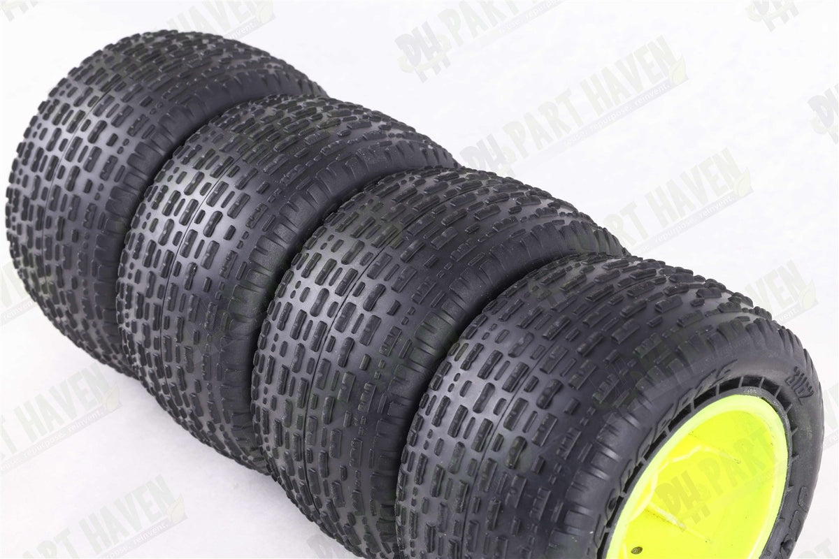 2 Pairs Mounted || JConcepts Swaggers Pink 2.2 Inch Truck tires 3162-010 ||Set4