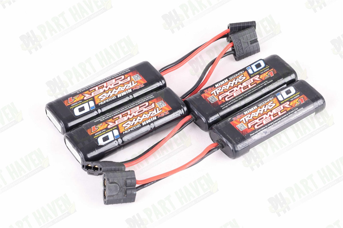 Lot of 4 || Traxxas 2925X Power Cell 7.2V NiMH 1200MAH Battery