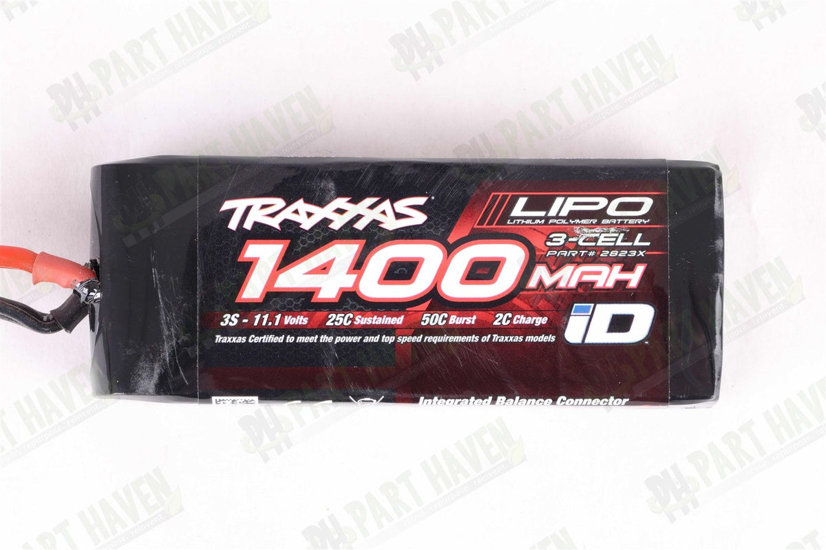 TRAXXAS 2823X - 3S 11.1V 1400mAh 25C LIPO BATTERY w/ID -TRA2823X