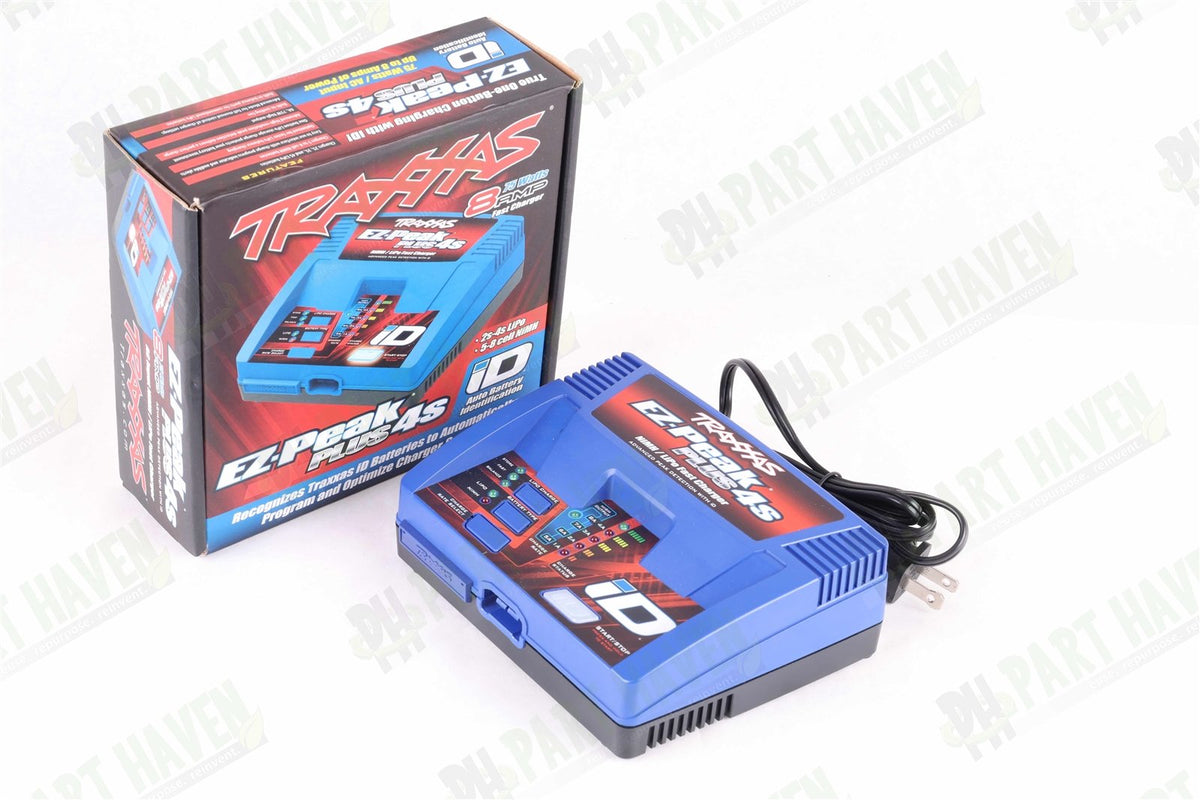 Traxxas 2981 EZ-Peak Plus 4S 8amp NiMH/Lipo Charger w/ iD Auto Battery Detection