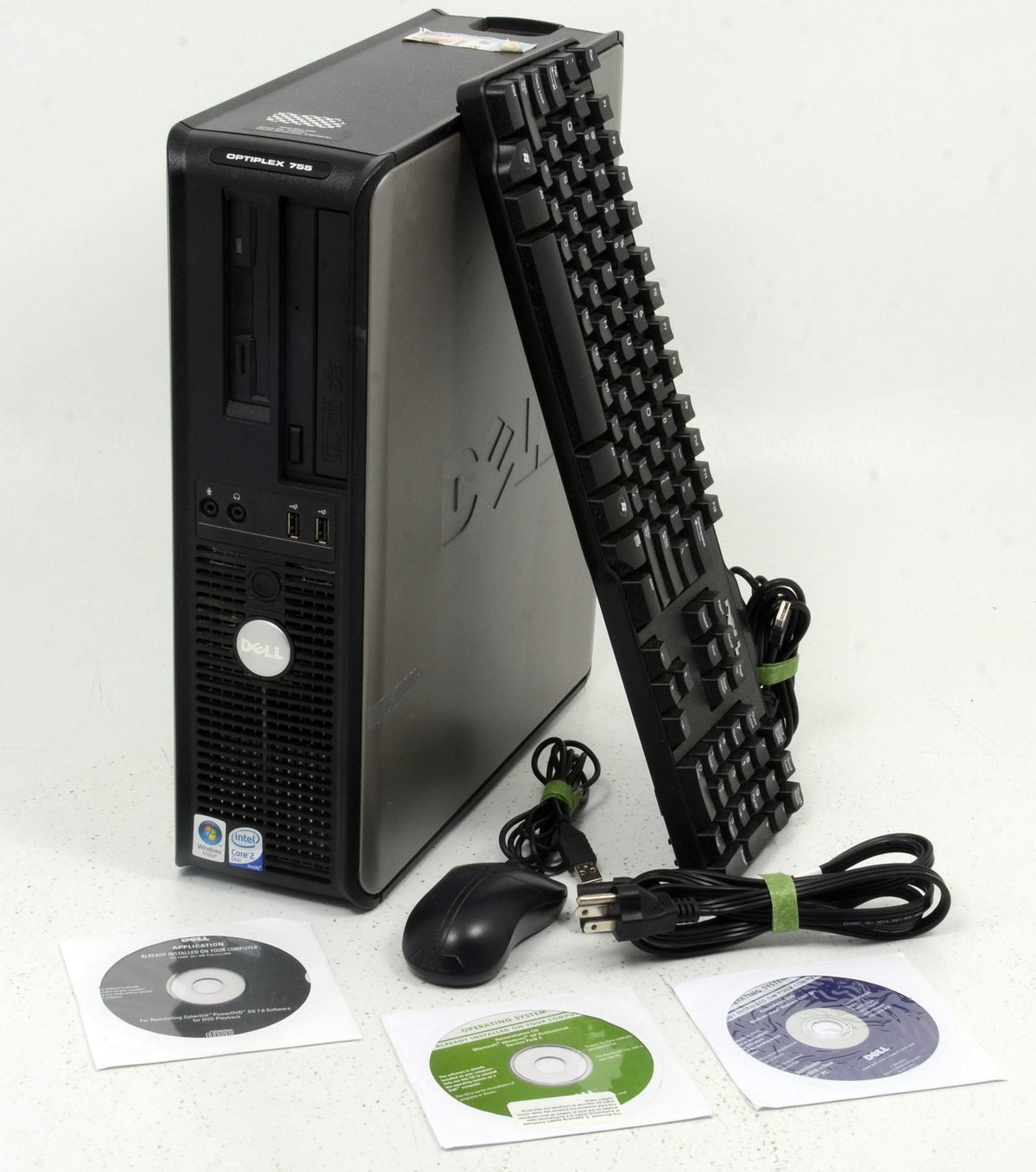 DELL Optiplex GX 755 2.33 Ghz E6550 CORE 2 DUO 2GB RAM DVD-RW 80 GB HD