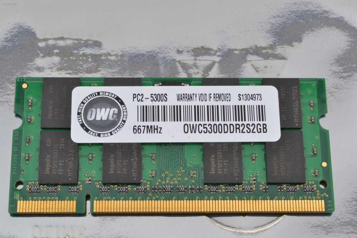 Apple/OWC  4GB (2x2GB) DDR2 667 MHz PC2-5300 200 Pin Sodimm RAM